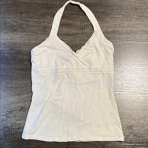 Sonoma White Halter Camisole Tank Top